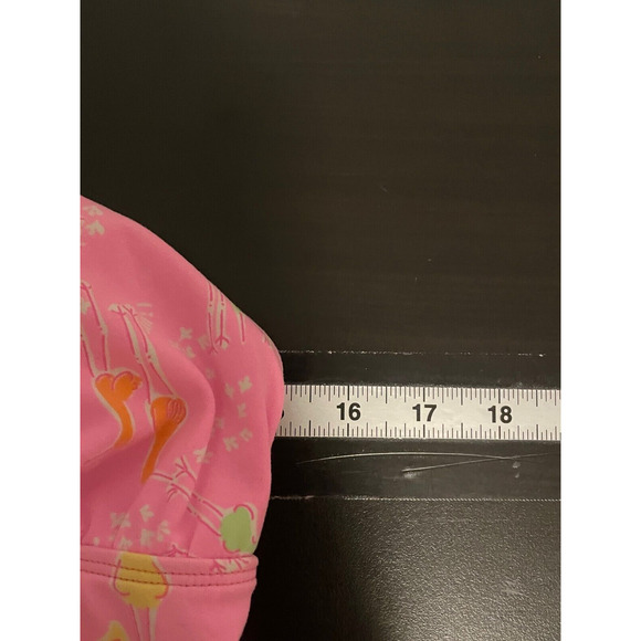 Pink Flamingo Print Women's Swimsuit - Picture 4 of 6